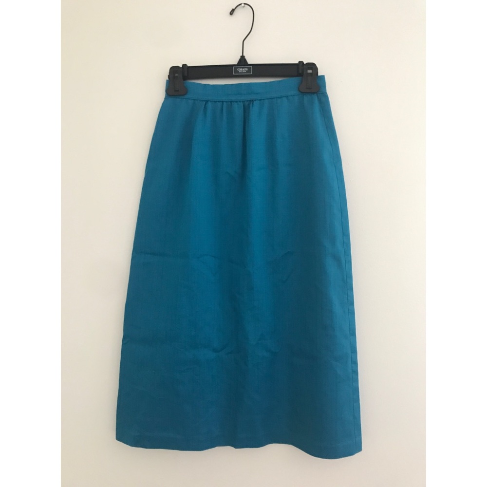 Vintage blue Pencil Skirt